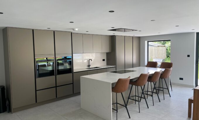 Tara Neil Kitchen in customers home