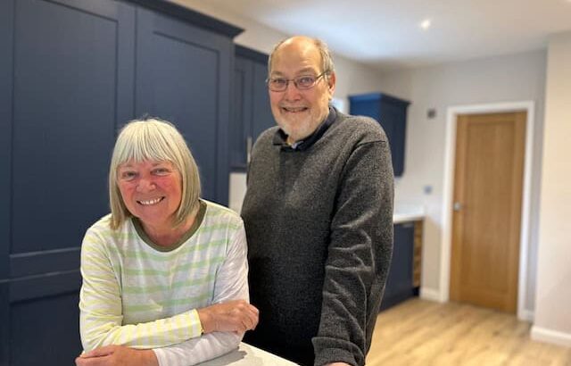 Duncan and Anne the customers