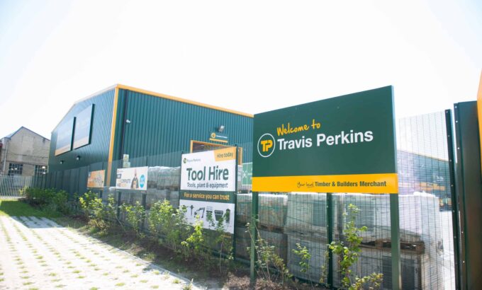 General views of Travis Perkins Headley, Reading, 19th July 2021